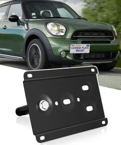 Soporte de Placa de Matrícula Delantera -Negro