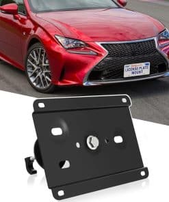 Soporte de matrícula delantera sin perforación Soporte de