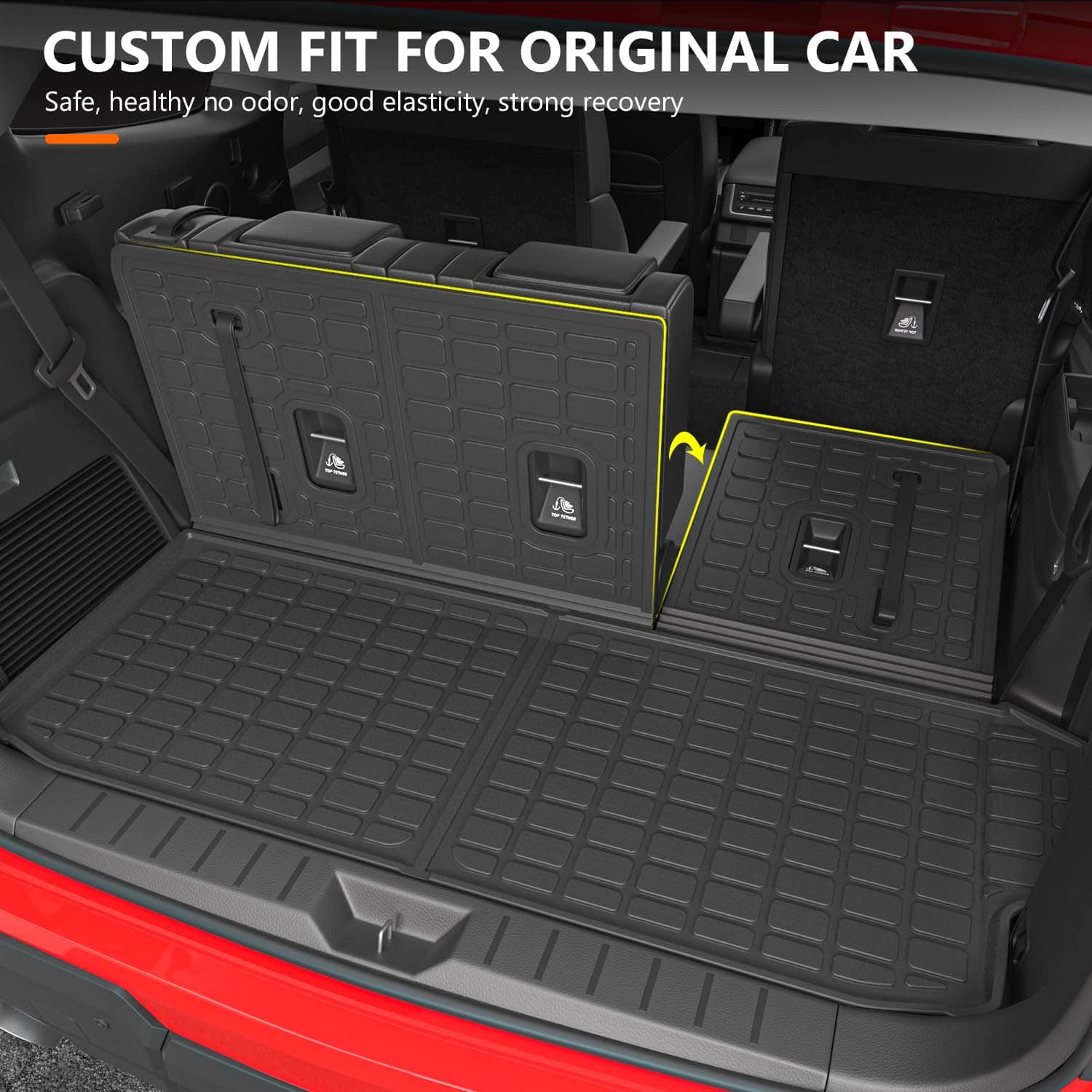 Powoq Tapetes para 7&8 Asientos Compatible con Subaru - Imagen 6