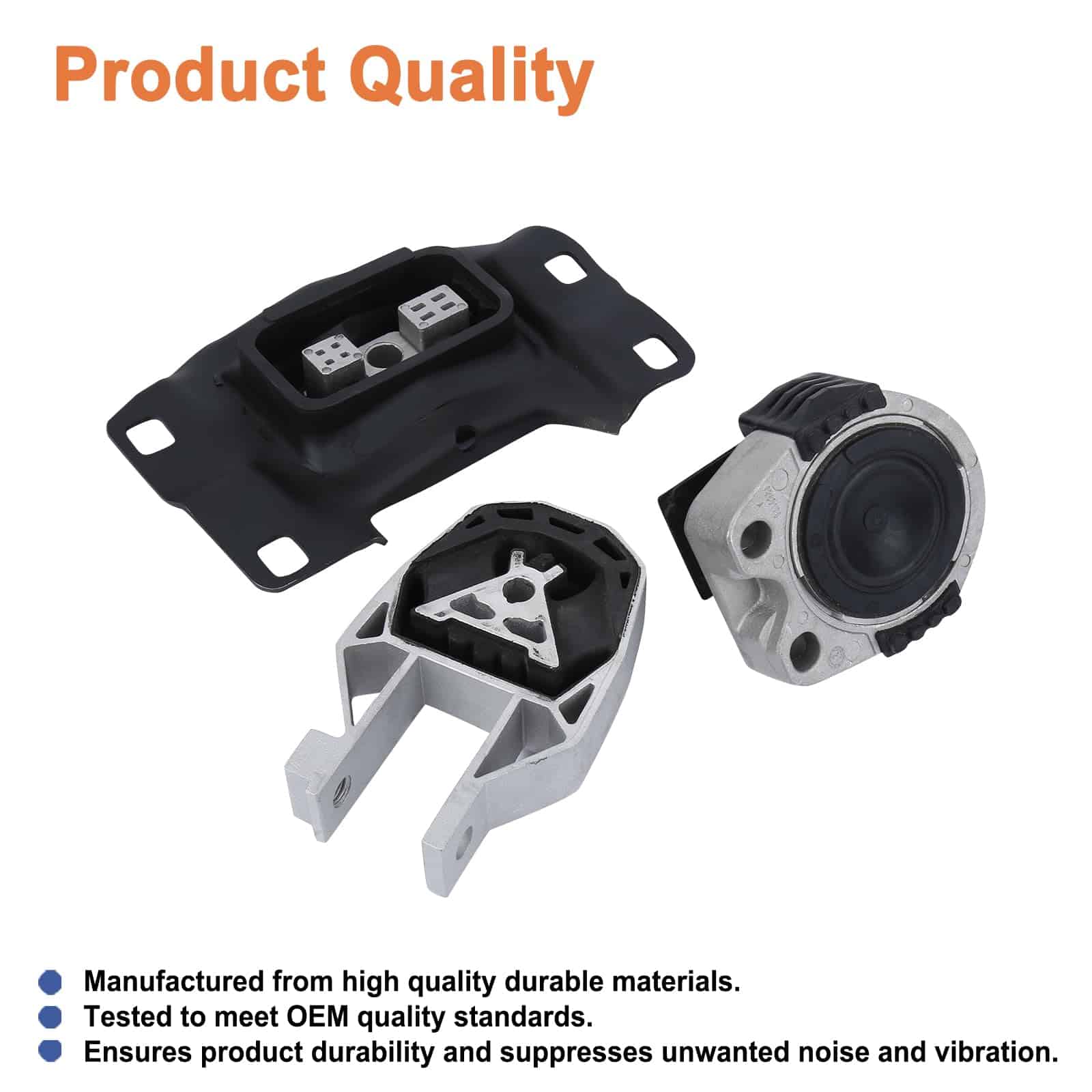 Soporte de Motor y Transmisión (3 Piezas). Reemplaza Número - Imagen 5