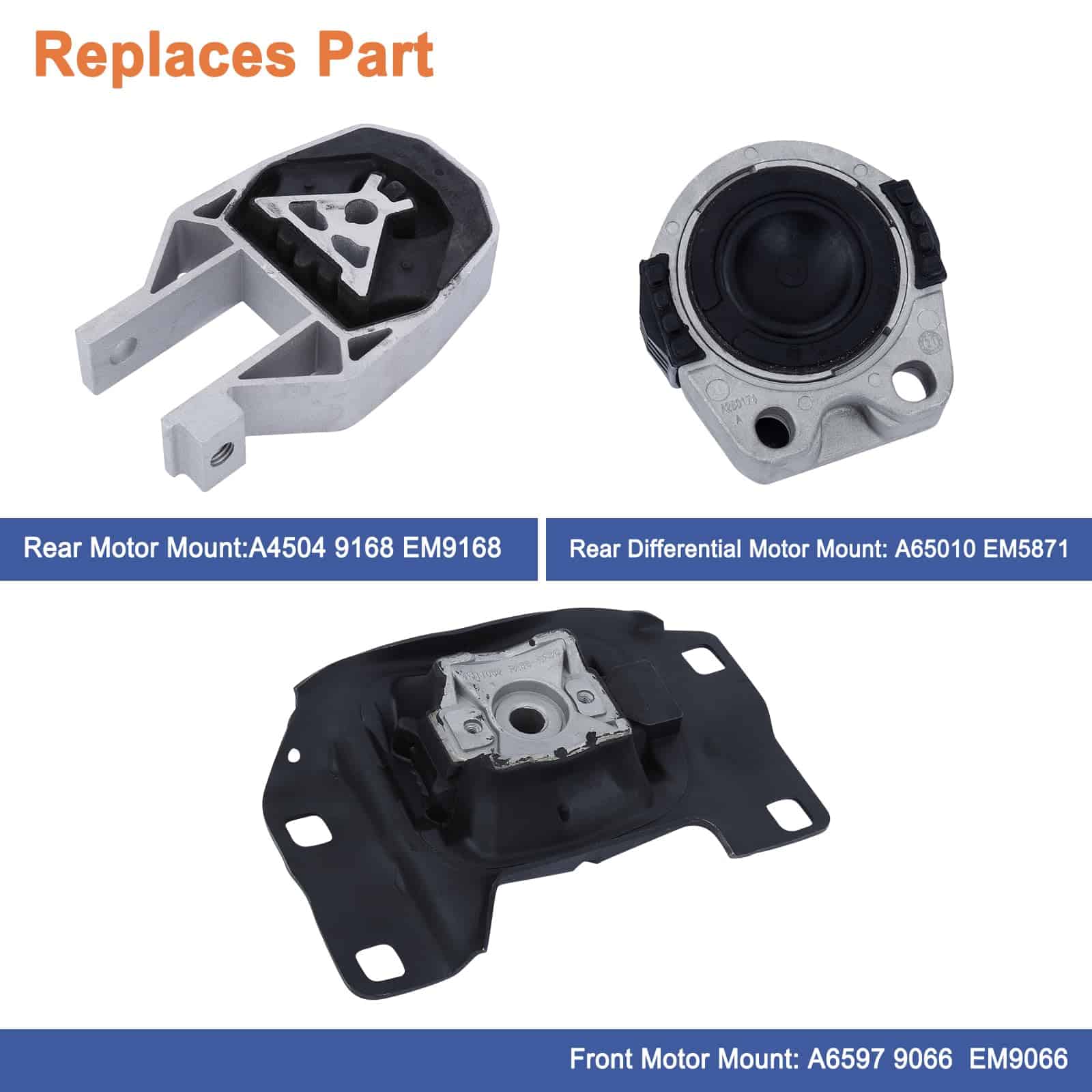 Soporte de Motor y Transmisión (3 Piezas). Reemplaza Número - Imagen 3