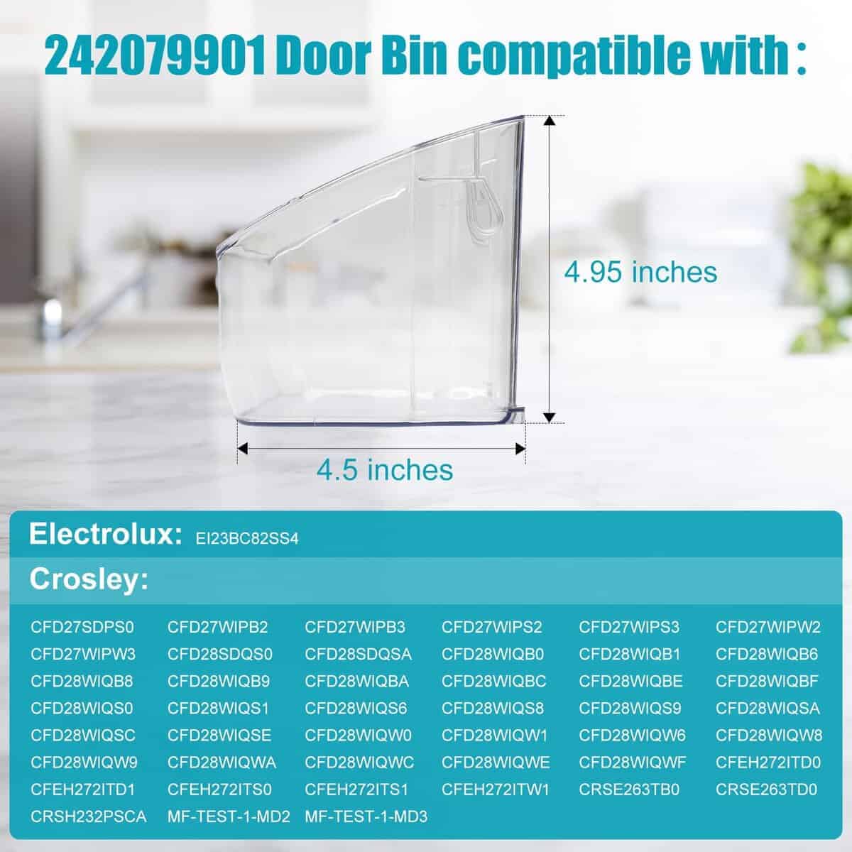 Femotic 242079901 Repuesto de Bin de Puerta de - Imagen 4