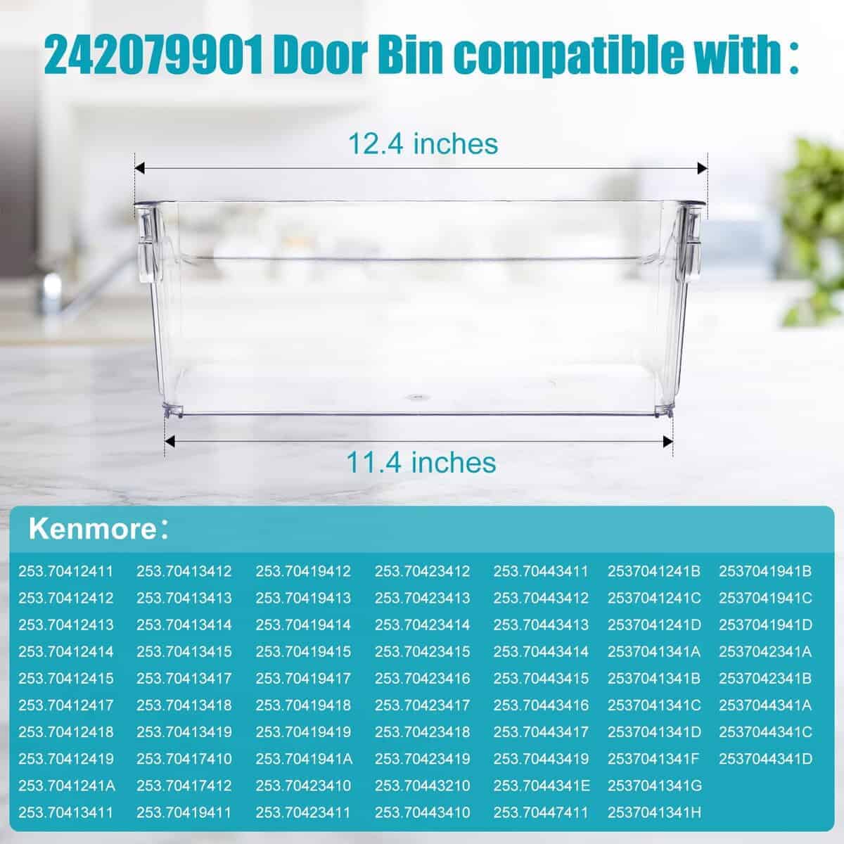 Femotic 242079901 Repuesto de Bin de Puerta de - Imagen 5