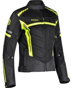 Chamarra de motocicleta PANDA CYCLE GEAR para mujer con