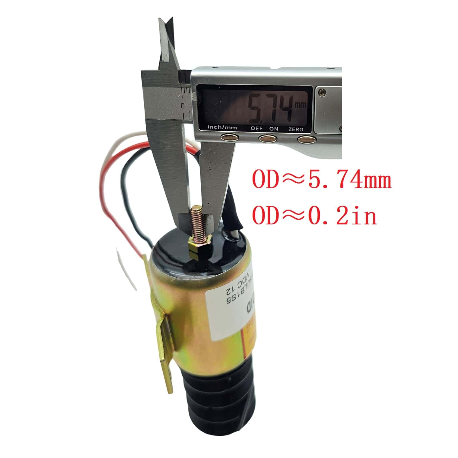 Solenoid de Control de Ralentí 12V 1756ES-12E3ULB1S5 - Imagen 5