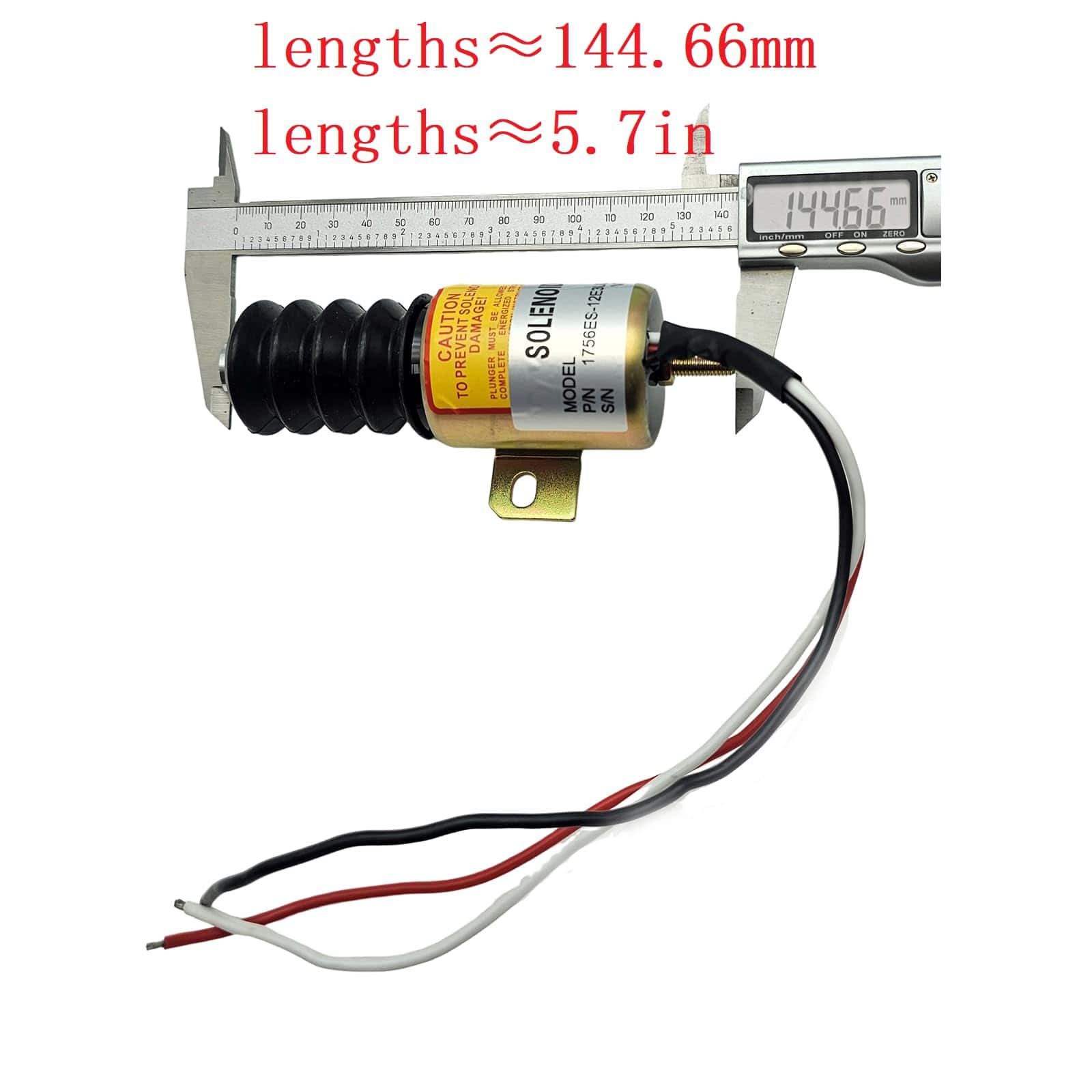 Solenoid de Control de Ralentí 12V 1756ES-12E3ULB1S5 - Imagen 3
