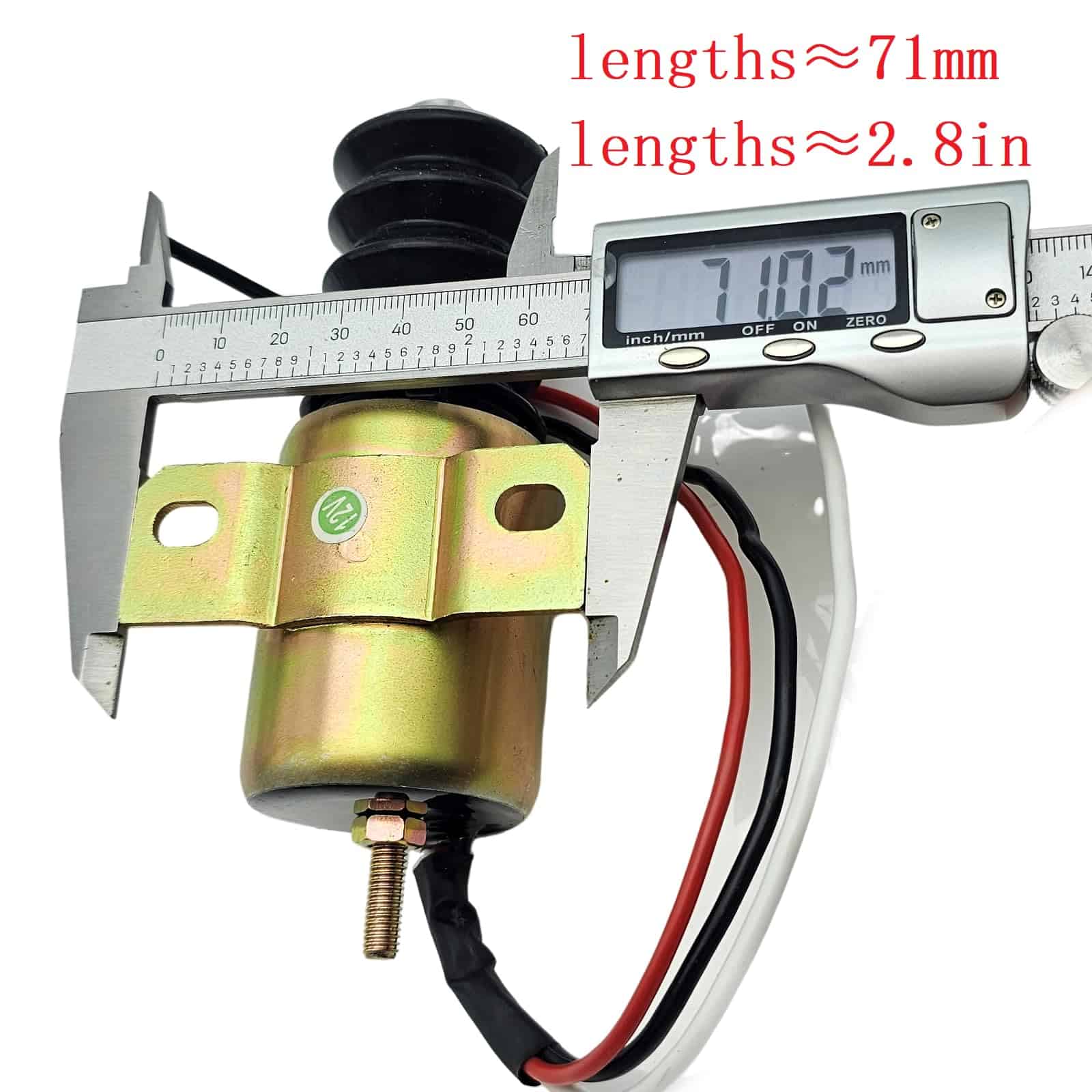 Solenoid de Control de Ralentí 12V 1756ES-12E3ULB1S5 - Imagen 4