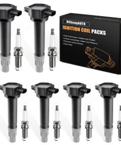 Conjunto de 6 bobinas de encendido y bujías para Chrysler