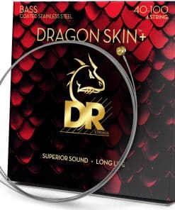 Cuerdas de bajo de acero inoxidable -Silver