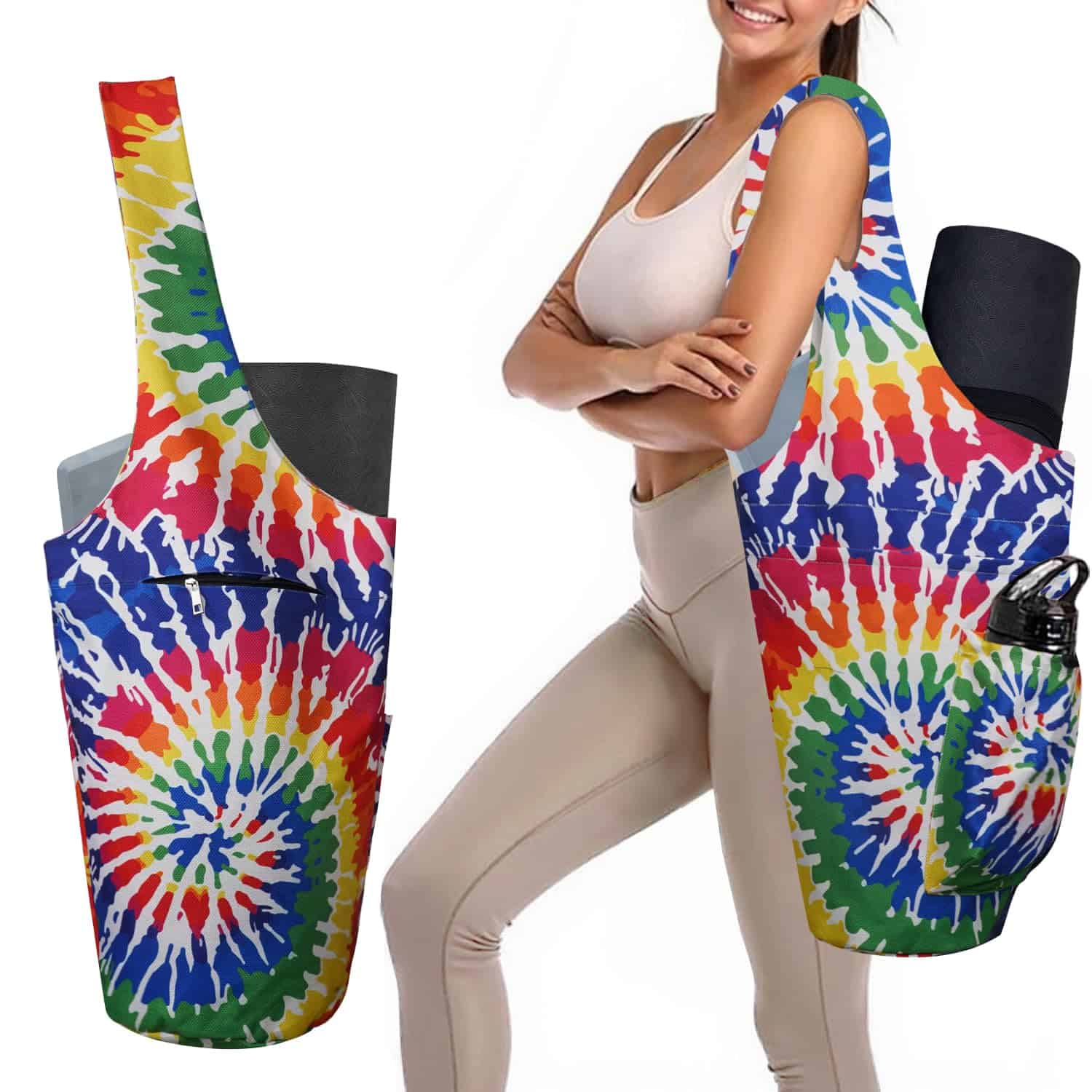Bolsa de Mat de Yoga Saniwu para Mujer Bolso Largo