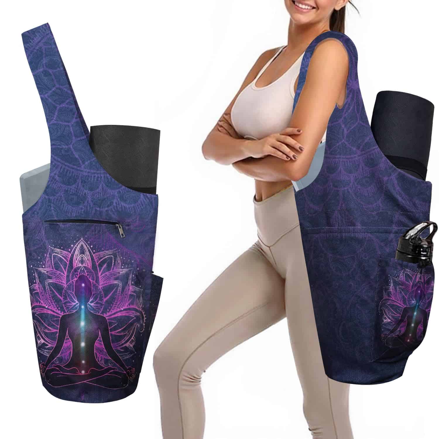 Bolsa de yoga saniwu para mujeres con gran capacidad para