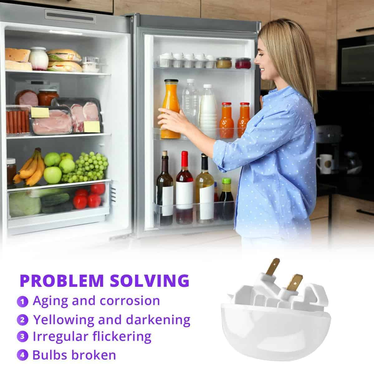 Bombilla de luz LED para refrigerador y congelador - Imagen 5