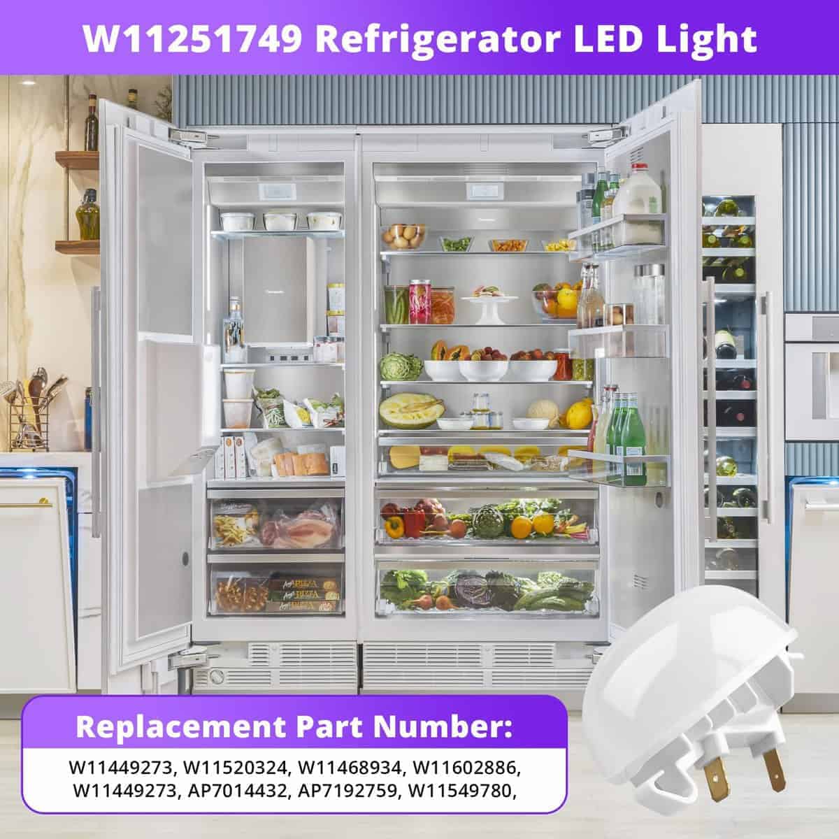 Bombilla de luz LED para refrigerador y congelador - Imagen 6