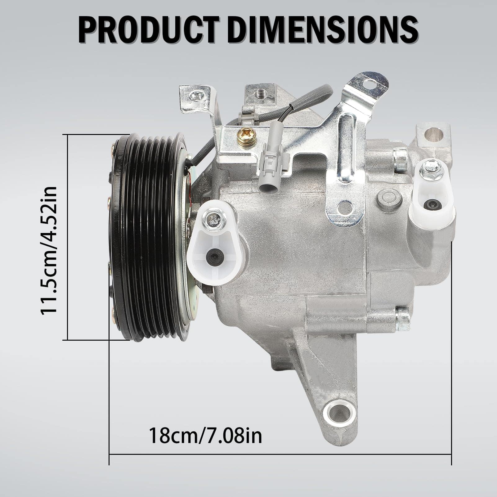 Compresor de Aire Acondicionado con Embrague -3111FJ000 - Imagen 3
