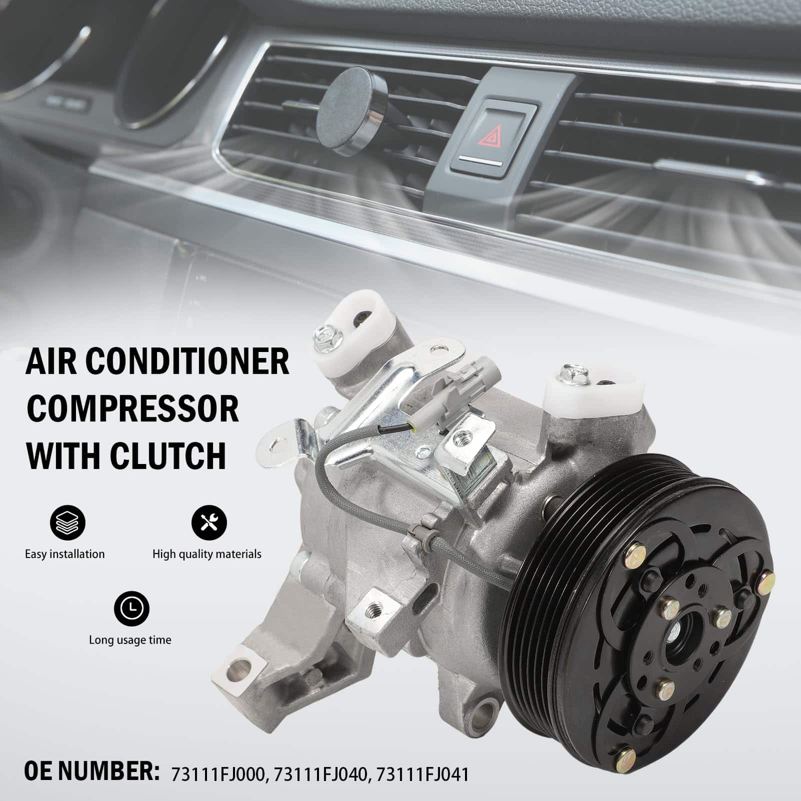 Compresor de Aire Acondicionado con Embrague -3111FJ000 - Imagen 7