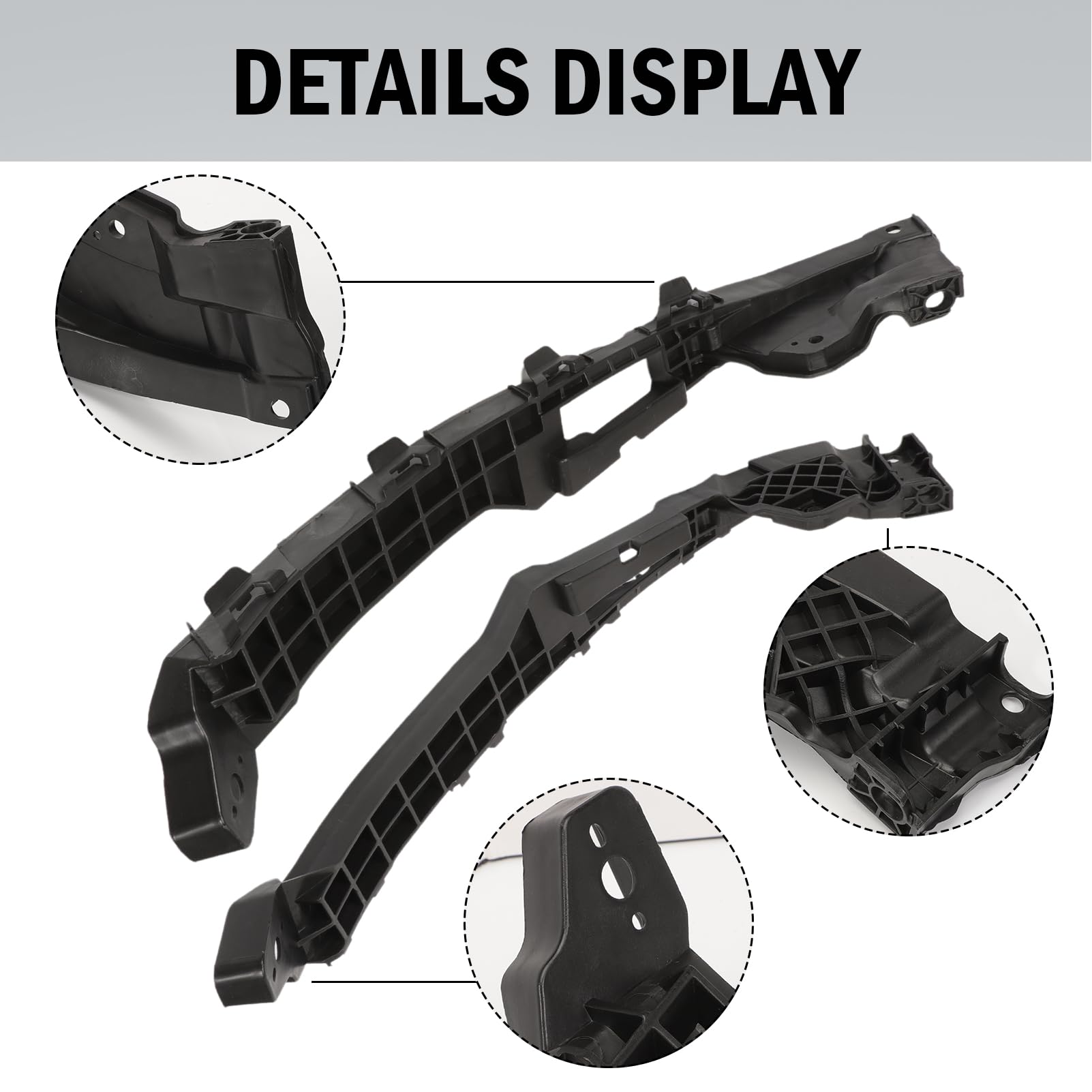 Kit de Soporte de Montaje de Faro Delantero y Parachoques - Imagen 4