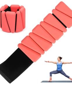 Conjunto de Pesas Ajustables para Muñecas de 2, Pulseras de