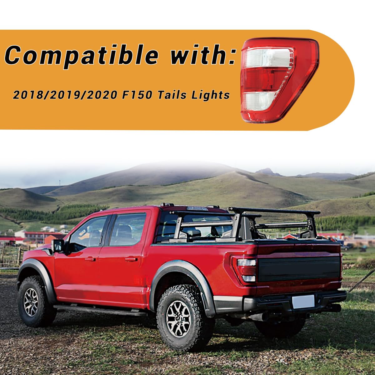 Ensamblaje de luz trasera compatible con F150 2021-2023 - Imagen 7