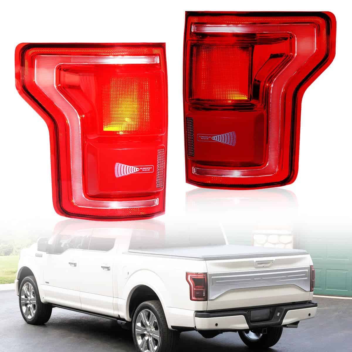 Luces traseras izquierdas LED compatibles con camioneta