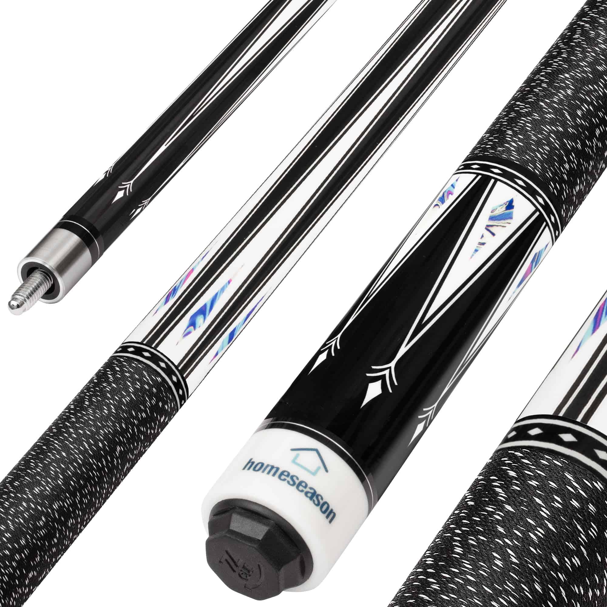 Palos de Billar Pool HomeSeason 58" 13mm Nylon Thread Grip