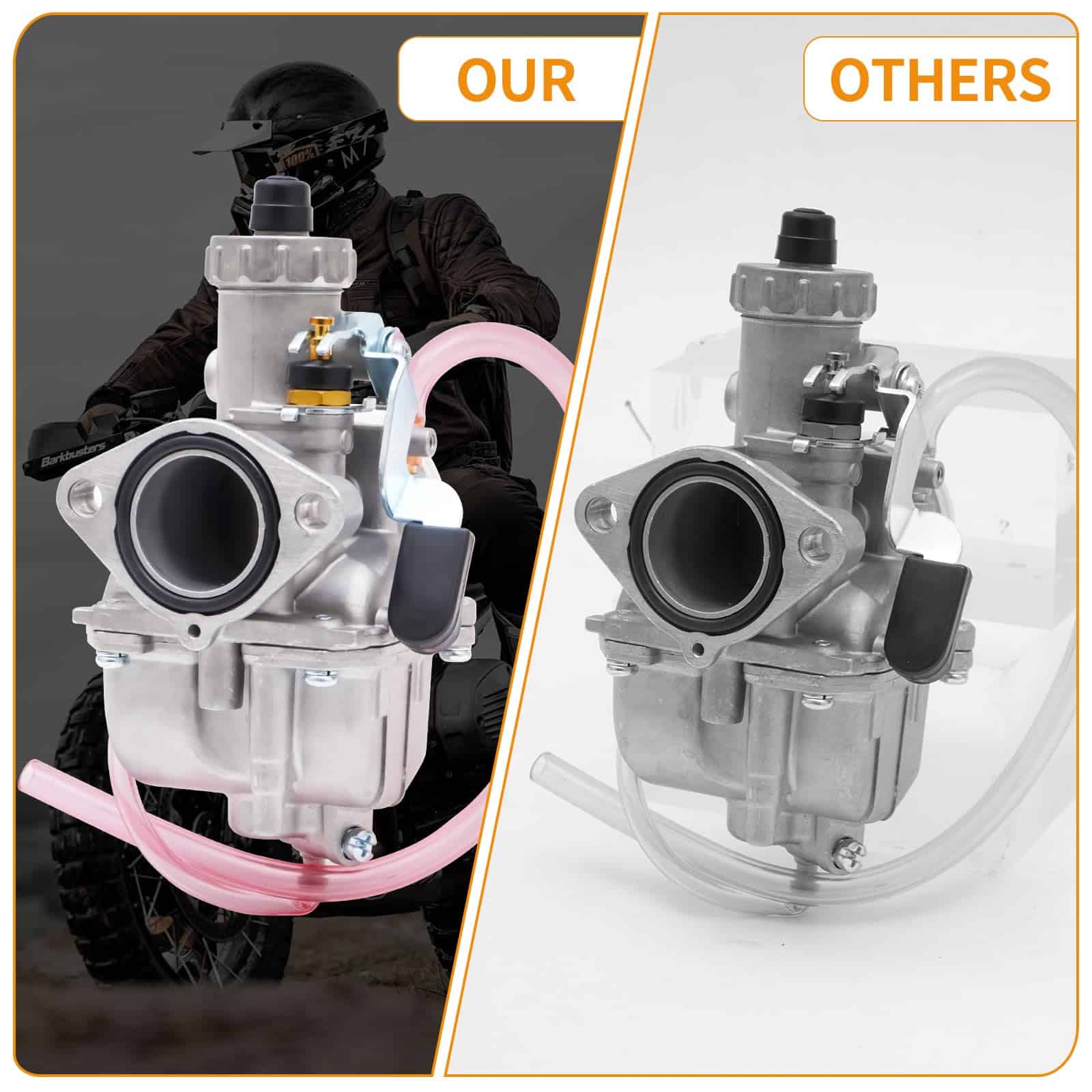 Carburador HAUERTZX VM22 de 26 mm con Filtro de Aire Kit de - Imagen 6