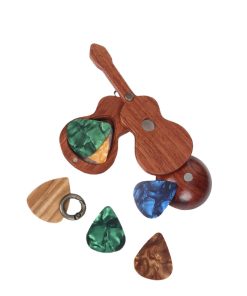 Estuche de plectro de guitarra personalizado con caja