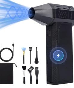 Turbo Fan para Coche, Soplador Portátil de Mano 130000 RPM,