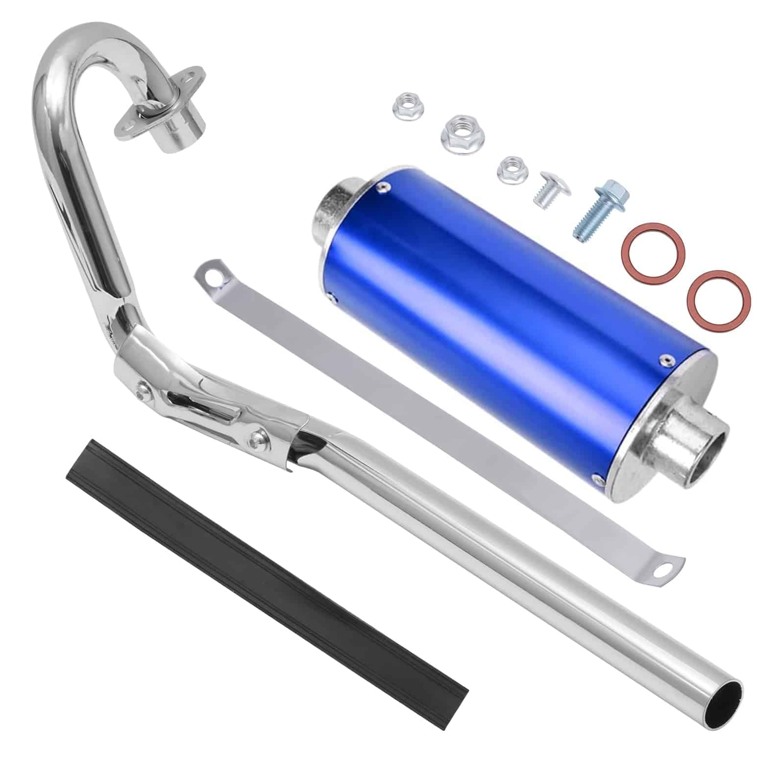 Escape Silenciador Tubo de Escape de Gran Diámetro Kit