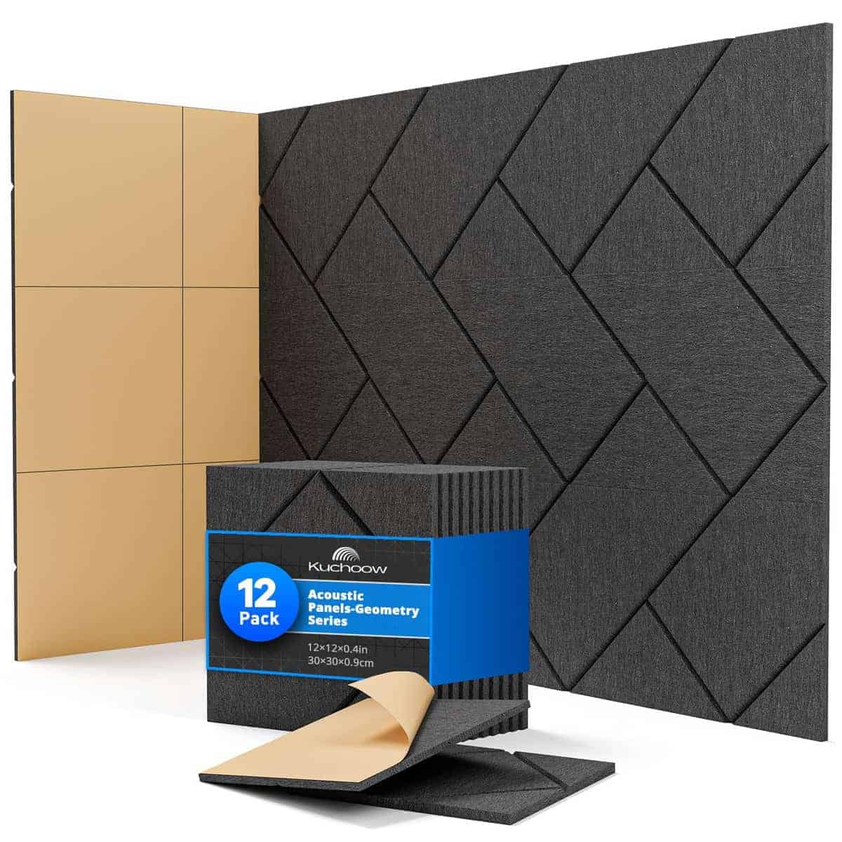 Paneles Acústicos, Kuchoow Paneles Absorbentes de Sonido