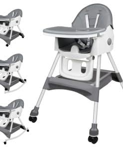 Sillas altas para bebés y niños pequeños, 6 en 1 Silla alta