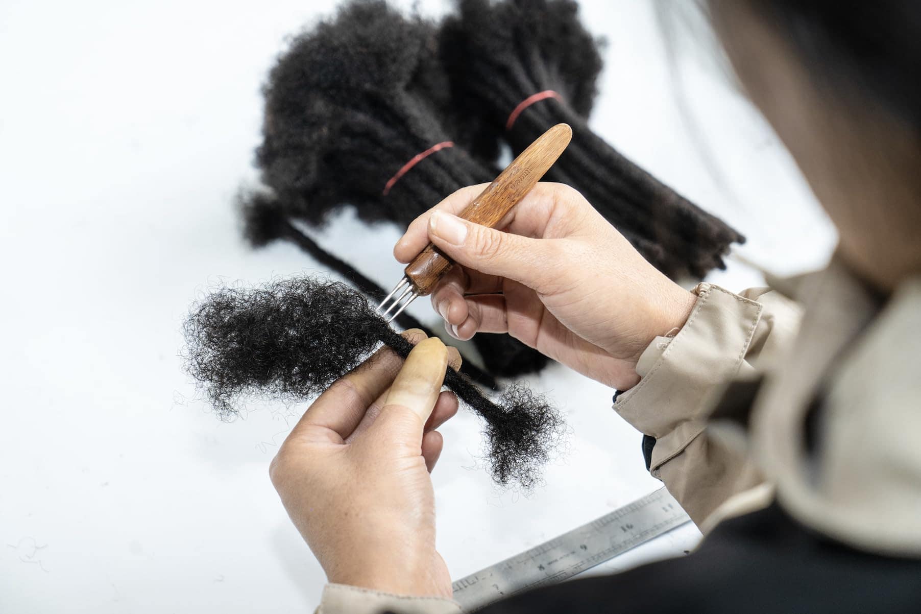 Extensiones de Rastas de Cabello Humano Real 100% LinkMai - Imagen 9