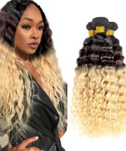 Paquetes de Cabello Ombre Marrón - Cabello Humano Onda de