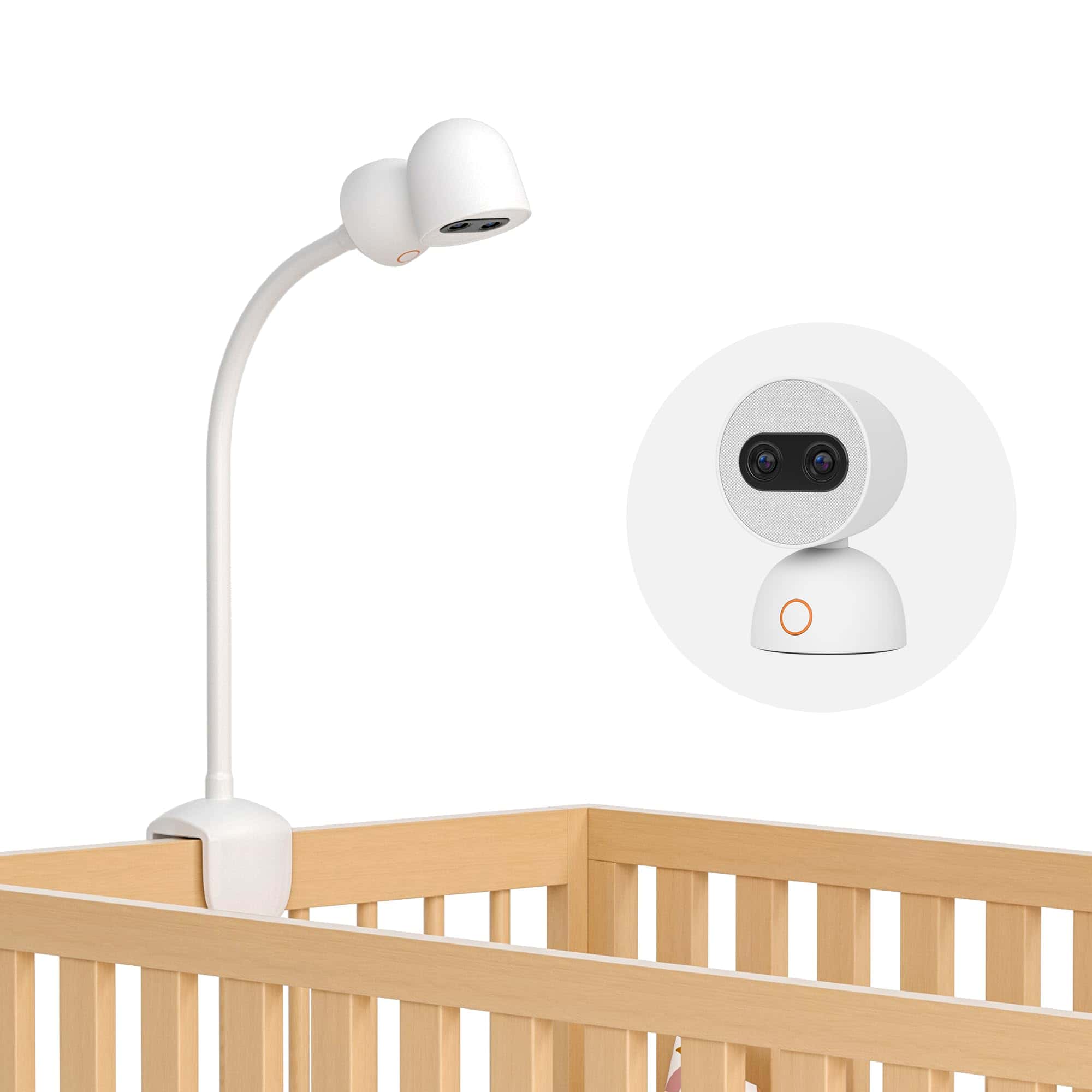 Soporte para monitor de bebé Simsky, Clip-on, Plug & Play,