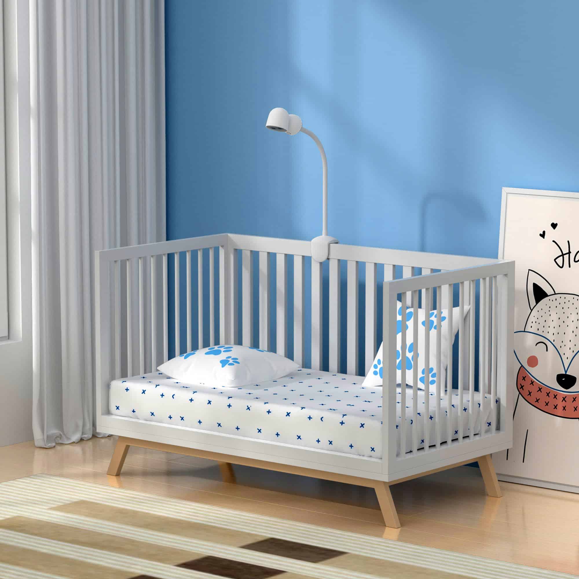 Soporte para monitor de bebé Simsky, Clip-on, Plug & Play, - Imagen 3