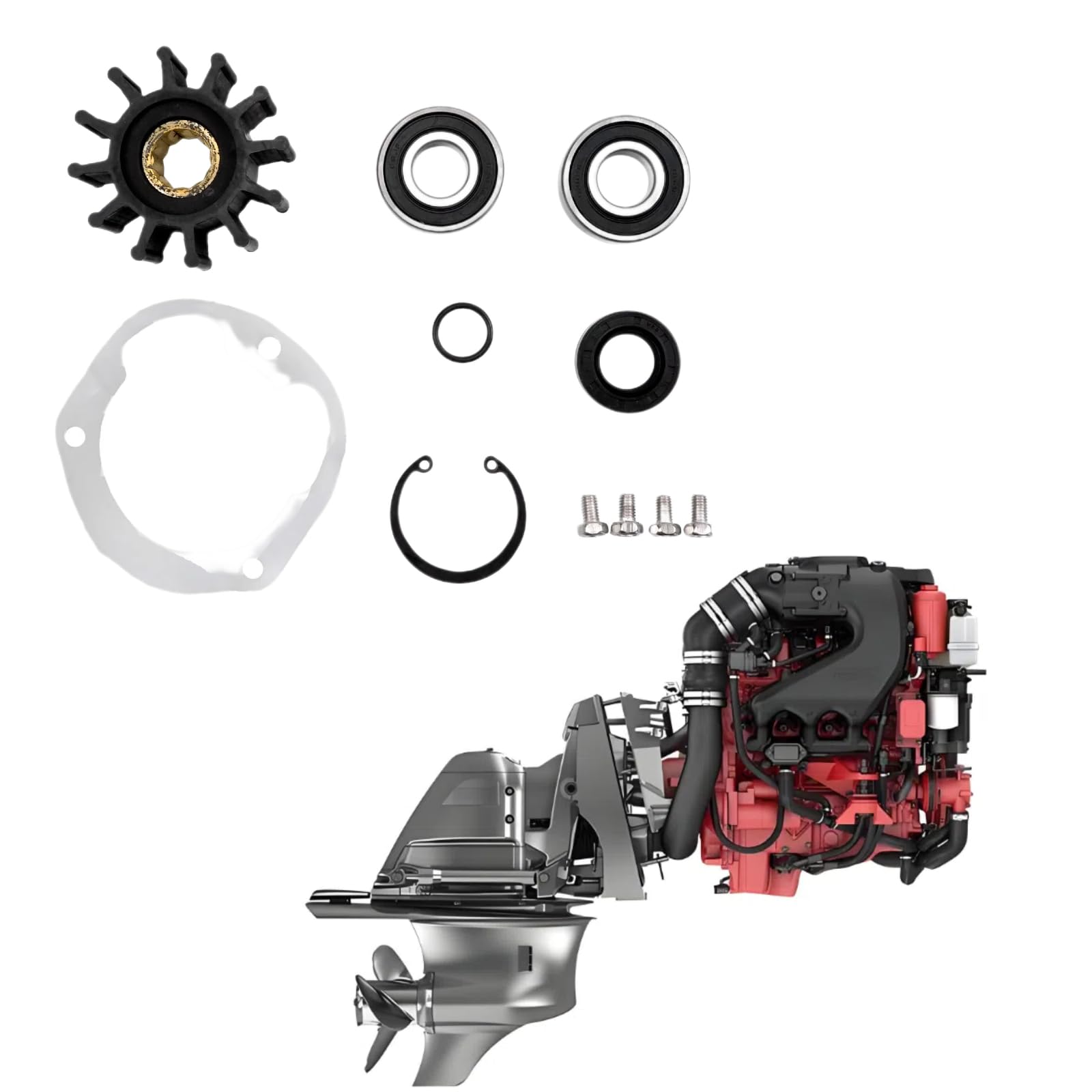 3857794 Kit de Reparación de Impulsor de Intraborda - Imagen 3