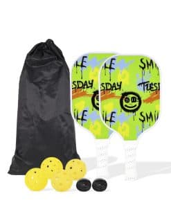 Juego de Paletas de Pickleball SIXPLUS Set de 2 Paletas de