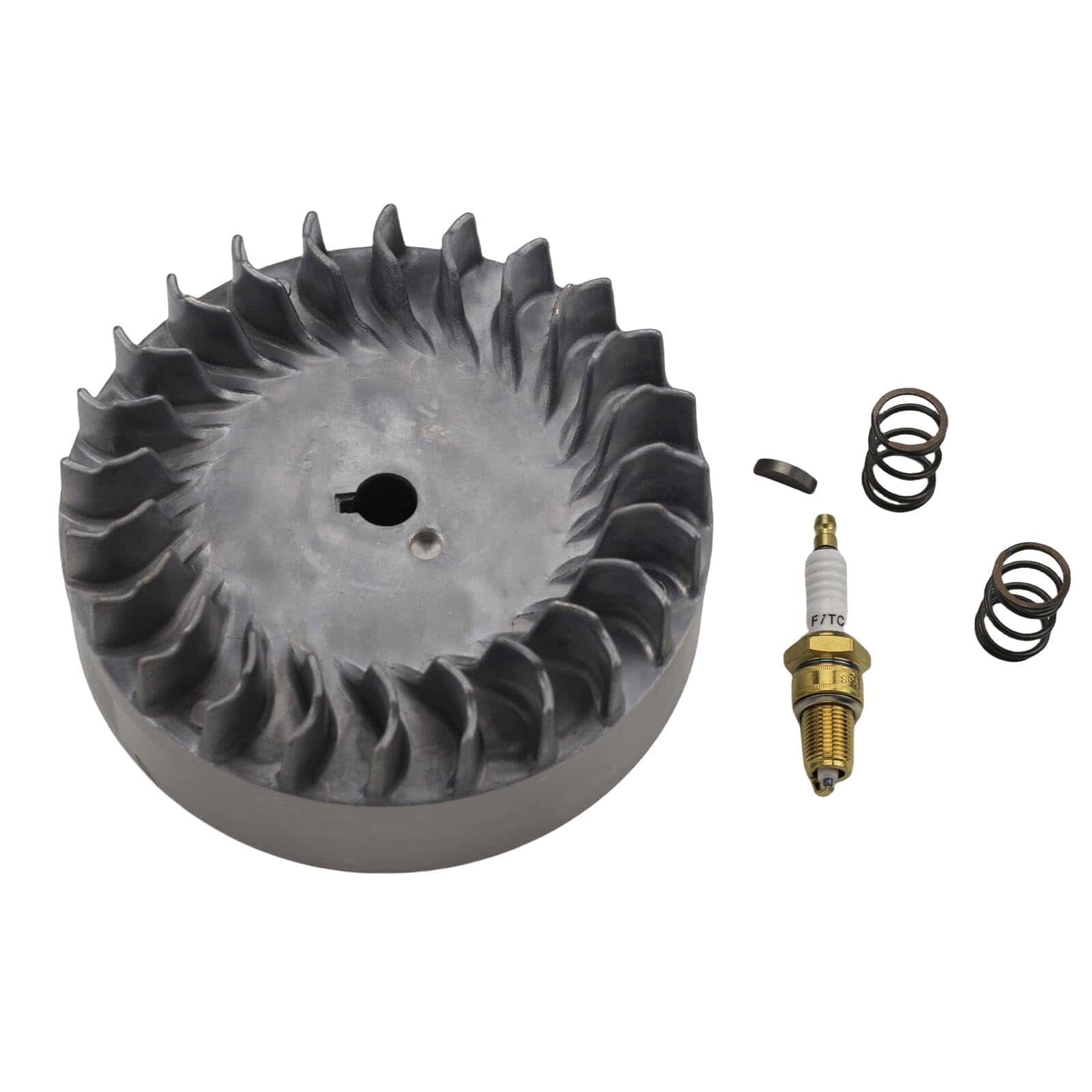 Volante de Inercia de Aluminio 10krpm con Llave y Resortes