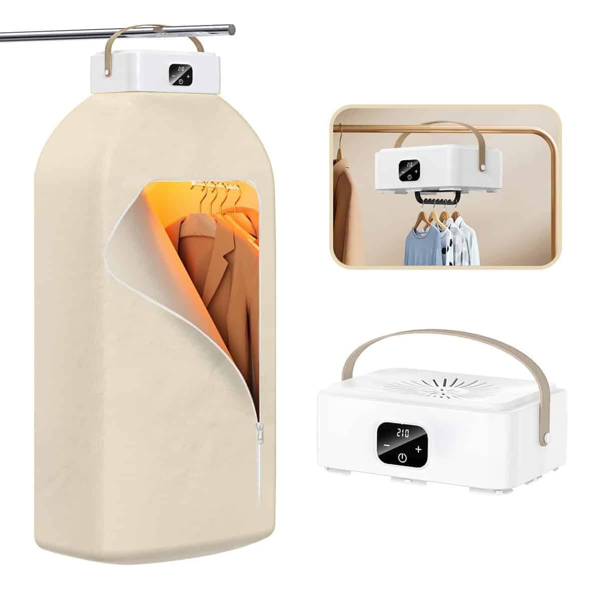 Secadora de Ropa Portátil, Mini Secadora para Ropa,