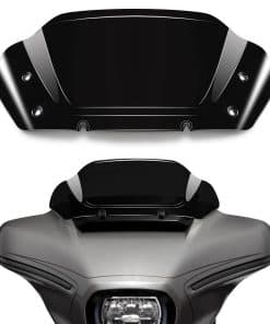 Parabrisas de onda de 8" para Harley Davidson CVO Street