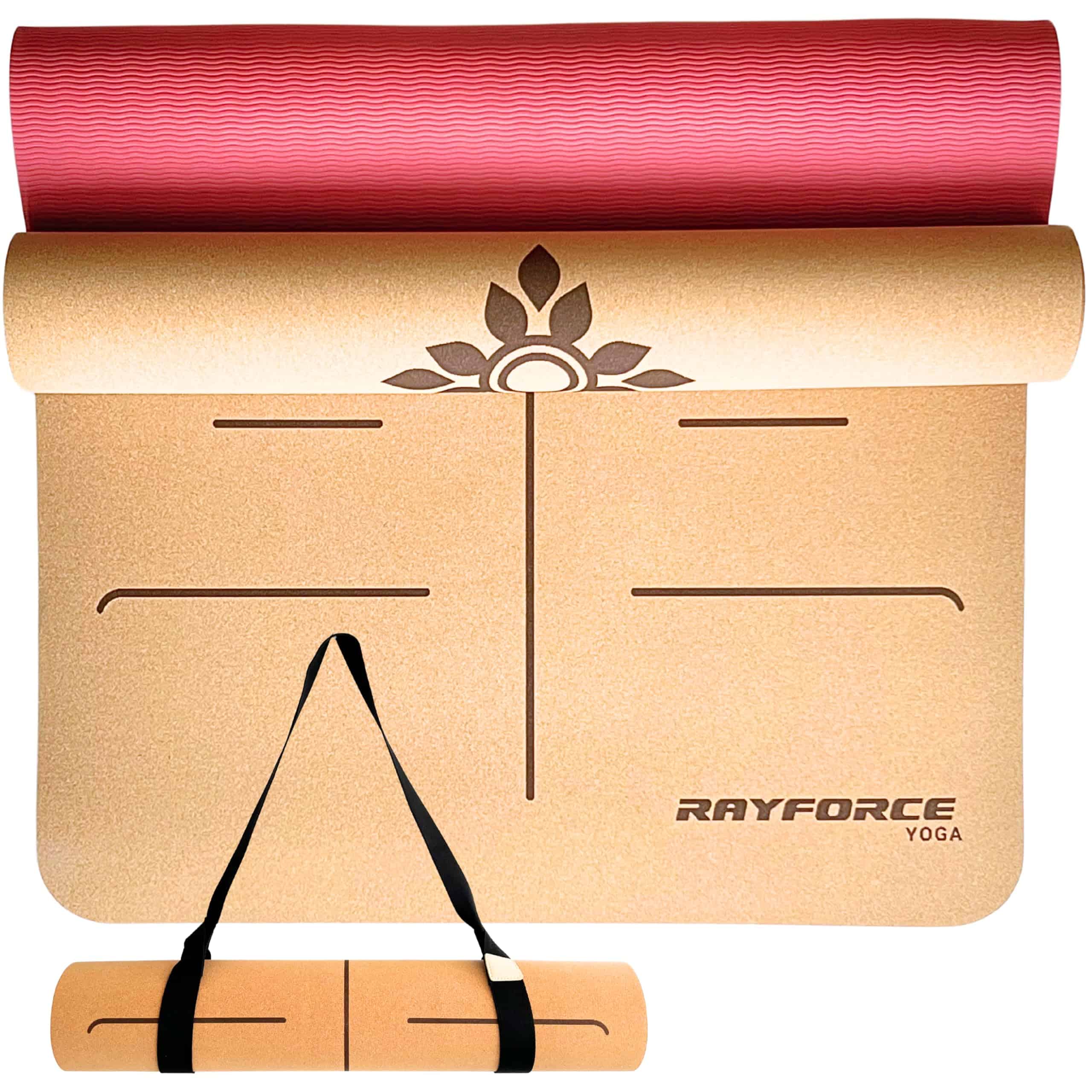 Tapete de Yoga Premium de Corcho y Caucho � Ecológico