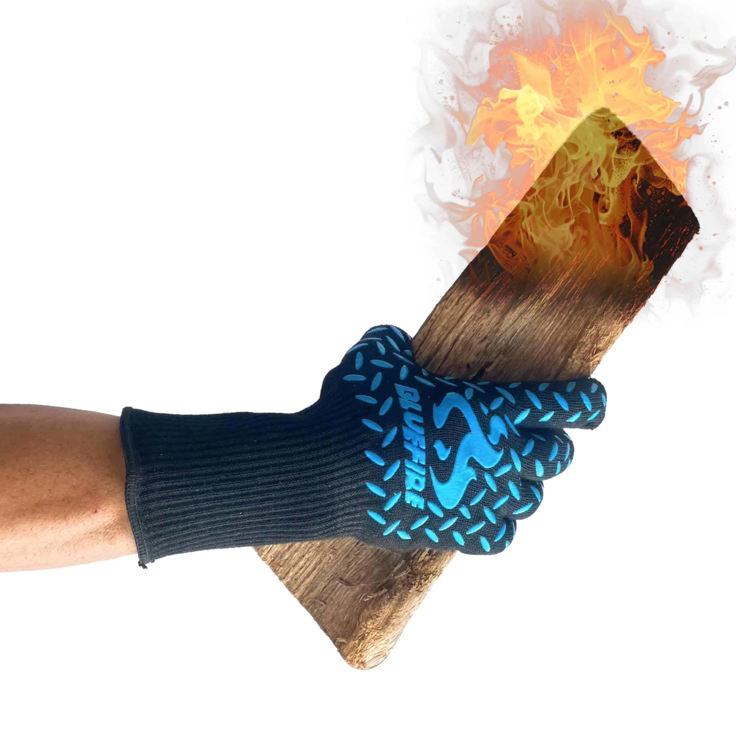 Guantes BlueFire para Parrilla BBQ Horno, Resistencia al