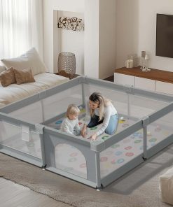 Corralito para Bebés 79" x 71" con Colchoneta de