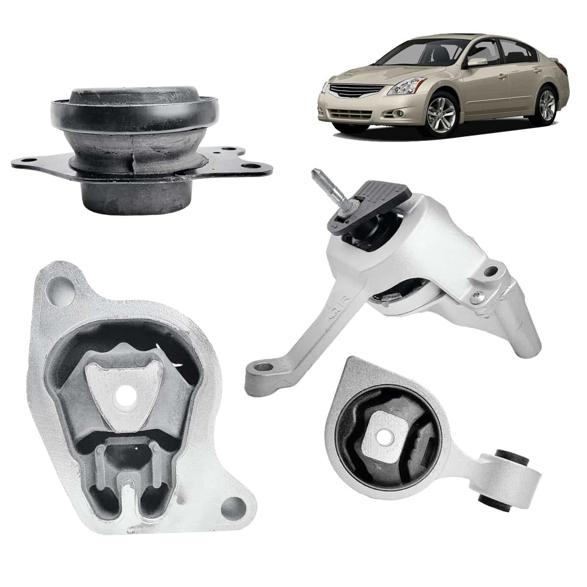 Kit de soportes de motor y transmisión compatible con