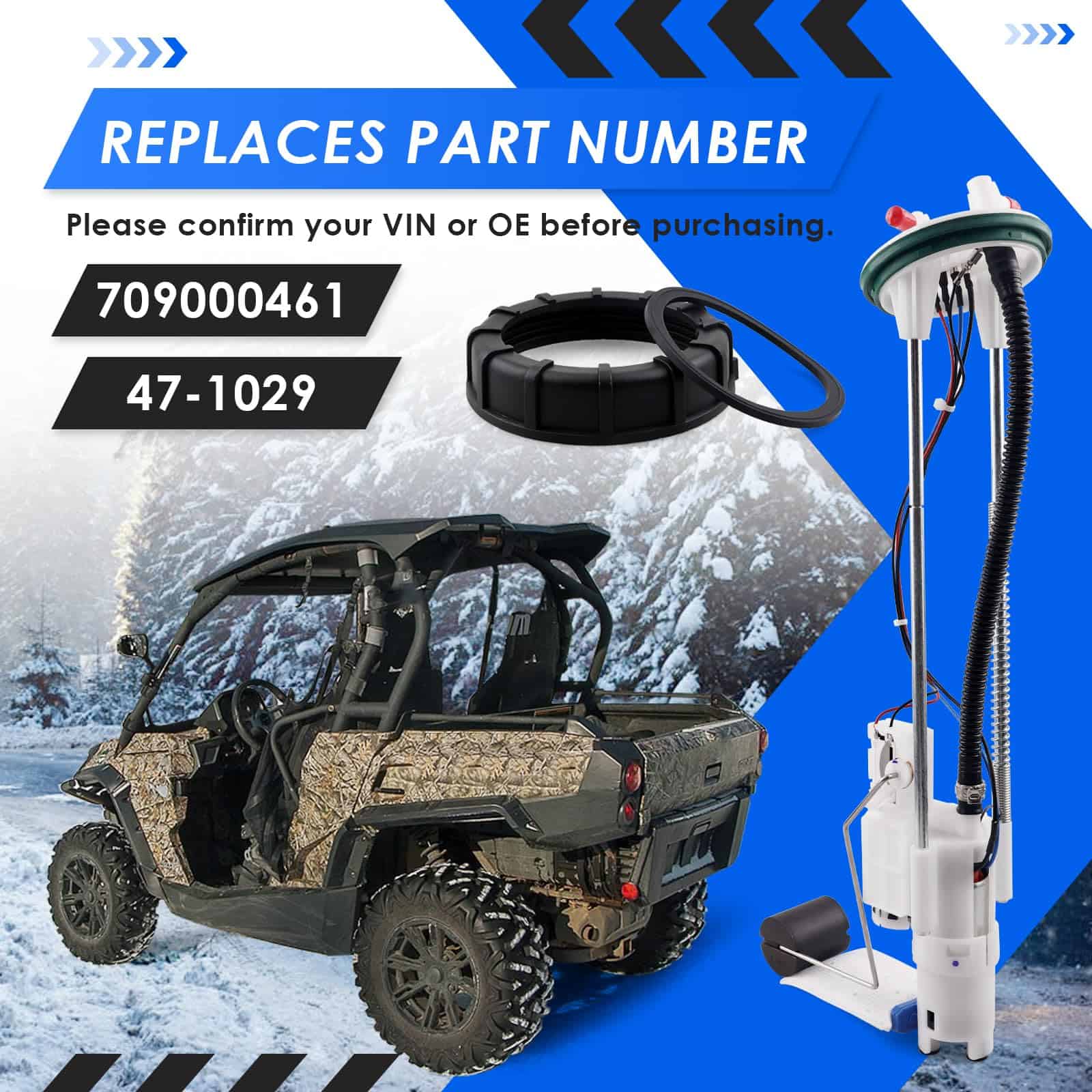 Bomba de Combustible 709000461 para Can-Am Outlander DPS - Imagen 4