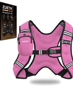 Chaleco con Pesas ZUETK, 6lb/8lb/12lb/16lb/20lb/25lb/30lb