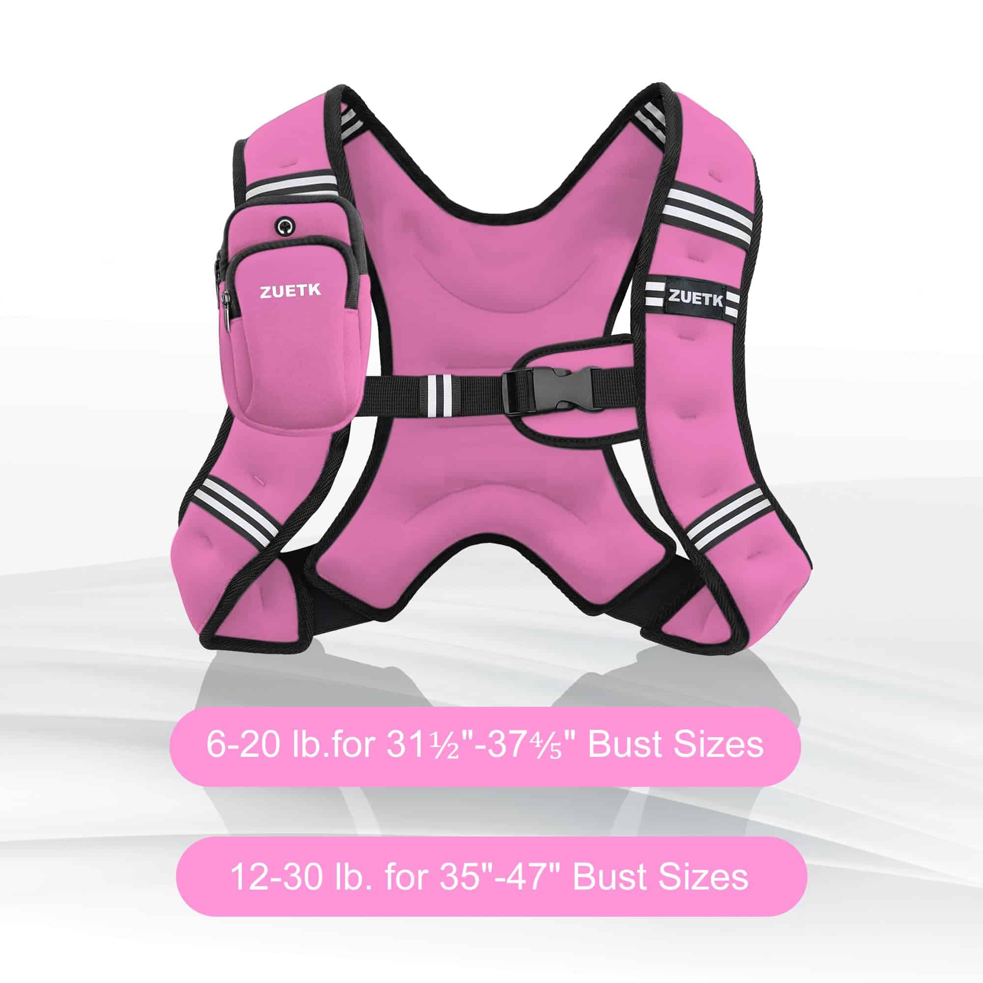 Chaleco con peso ZUETK, Chaleco con peso de - Imagen 8