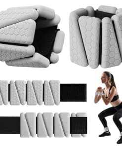 Pesas de muñeca, Paquete de 2 pulseras ajustables de