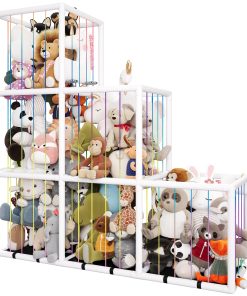 Zoo de Almacenamiento de Animales de Peluche TOLIYY, Jaula