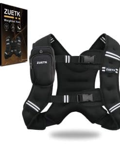 Chaleco con Peso ZUETK, -Negro con Bolsa