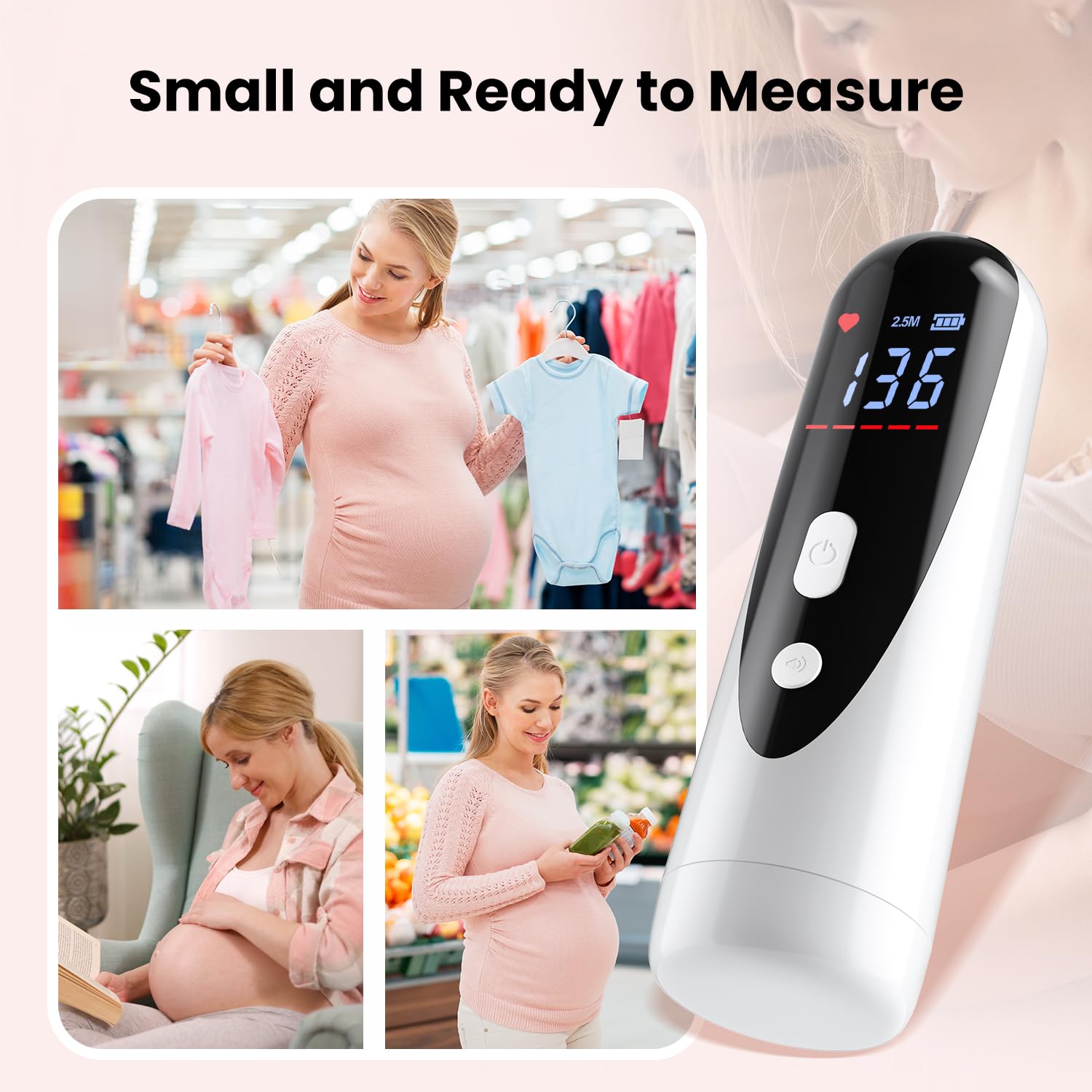 Accesorios para Monitor de Latido Cardiaco para Bebé, - Imagen 8